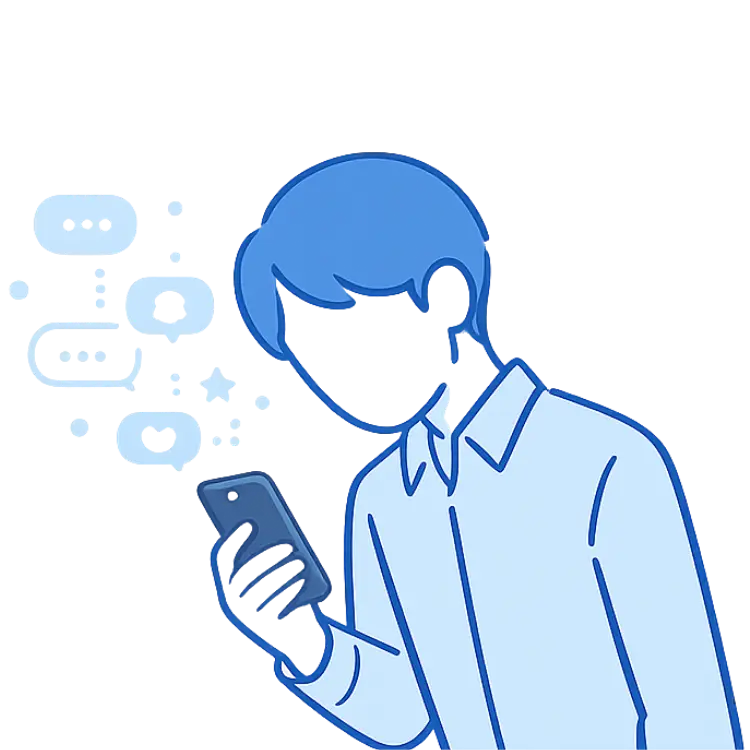 SNSの情報を鵜呑みにする