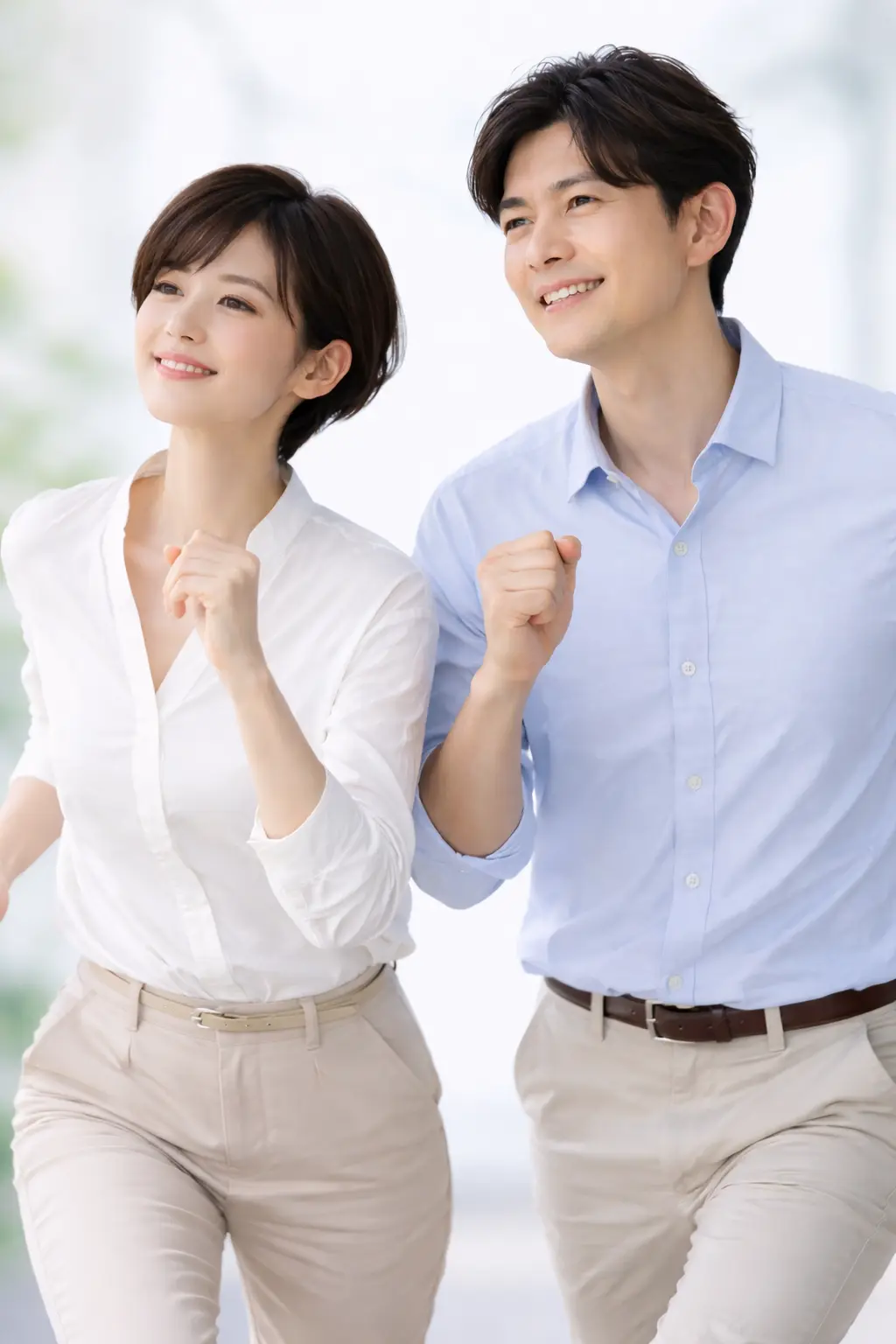 前進する人